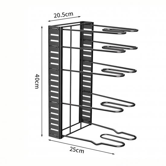 Metal Organizer 5 Spaces